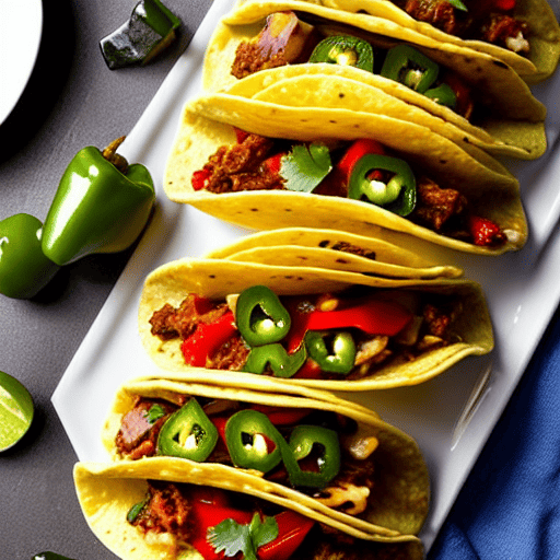 Tacos de Chiles Serranos