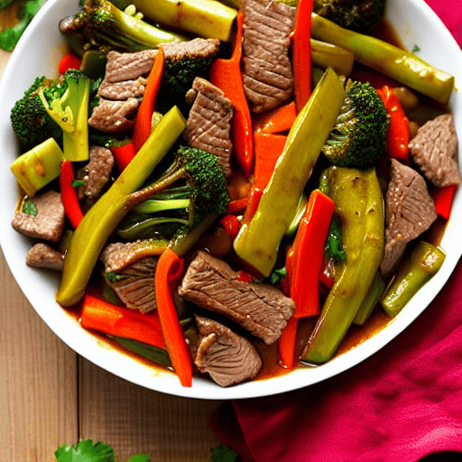 Beef and Vegetable Bake Stir-Fry