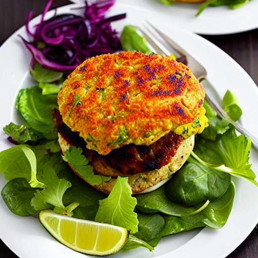 Chermoula Chicken Burger