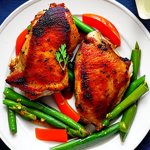 Baked Chicken Thighs