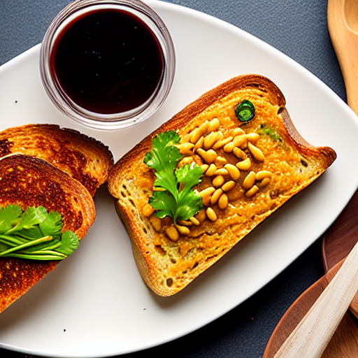 Natto Cheese Toast