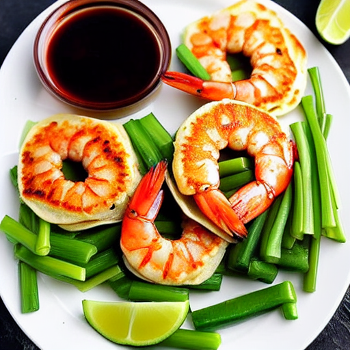 Korean Shrimp Pancakes