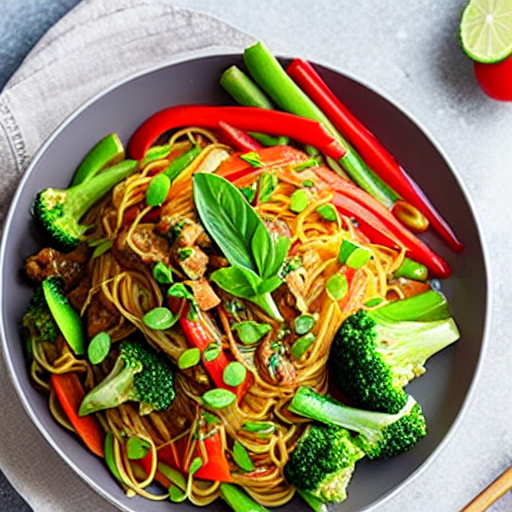 Vegetable Stir-Fry Noodles