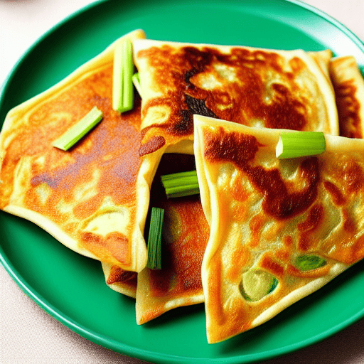 Korean Green Onion Pancakes