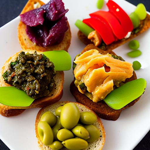 Canapés de Azeitona