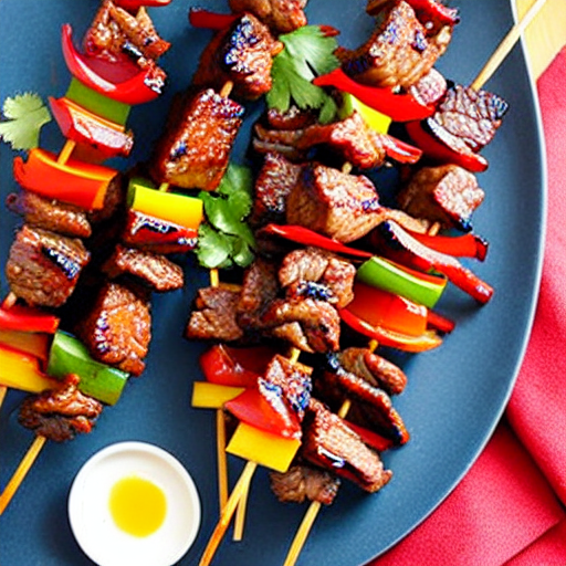 Szechuan Beef Skewers