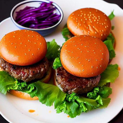 Korean Beef Burger