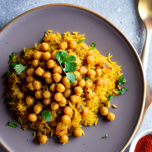 Spiced Chickpea Rice