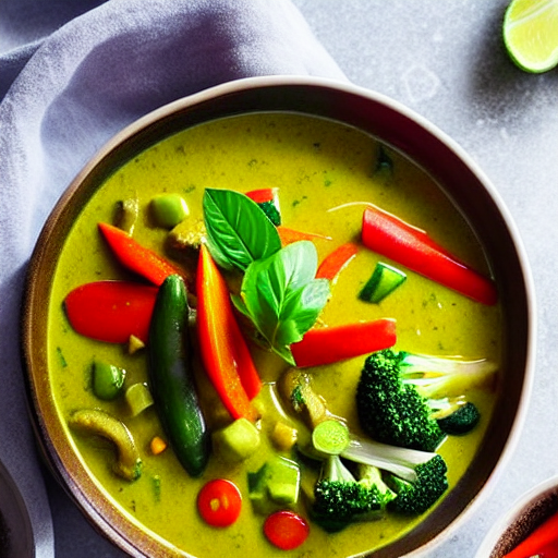 Thai Green Curry Vegetables