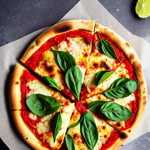 Pizza de Tofu y Espinacas