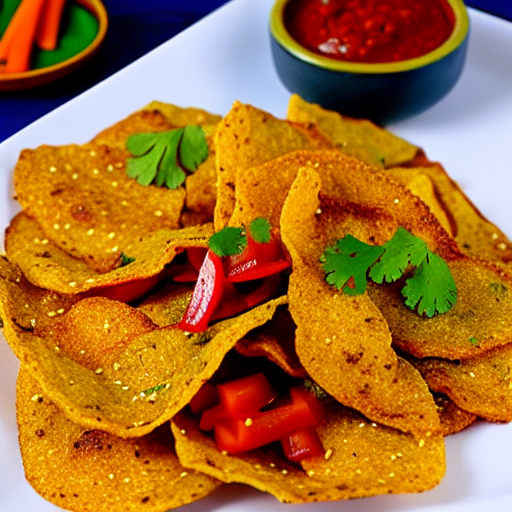 Keto Masala Papad