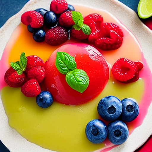 Gelatina de Frutas