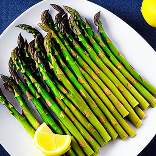 Grilled Asparagus with Lemon