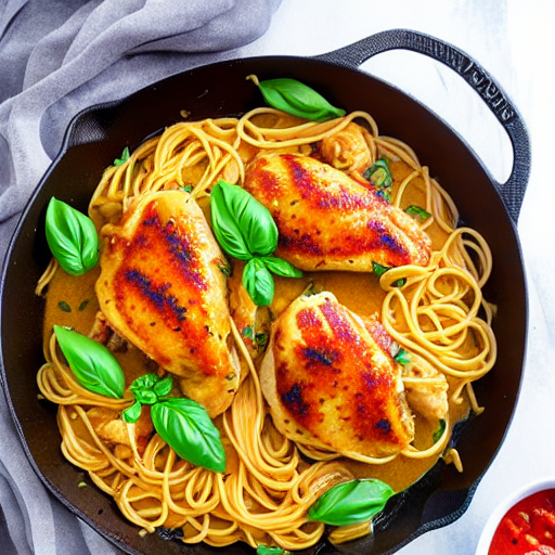 Pasta con Pollo