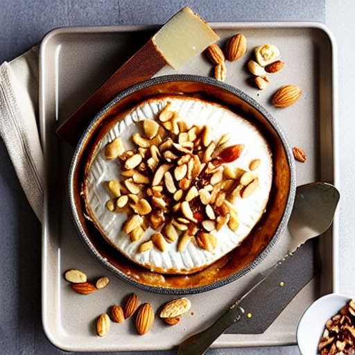 Baked Brie with Nuts