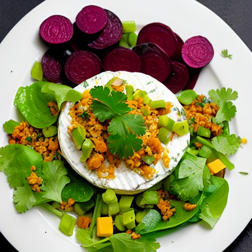 Salada de Beterraba com Queijo