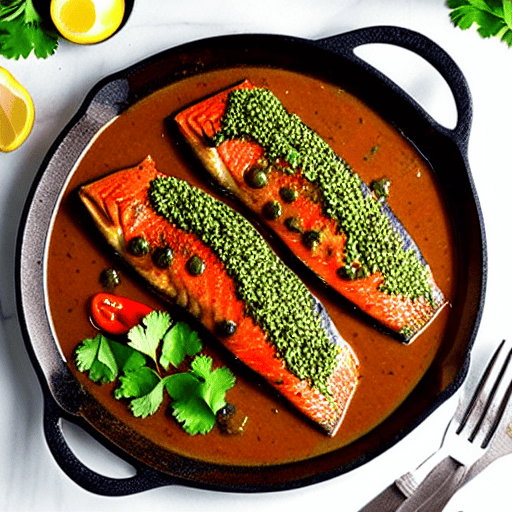 Baked Trout