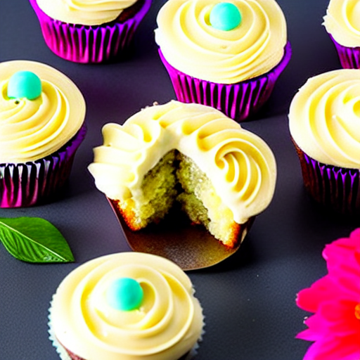 Yuzu Cupcakes
