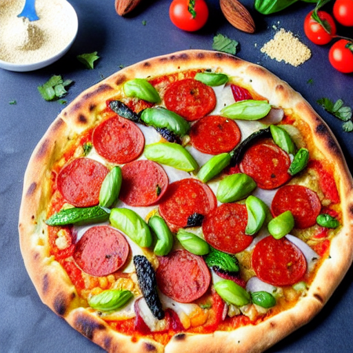 Keto Loukaniko Pizza