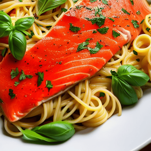 Pasta con Salmone