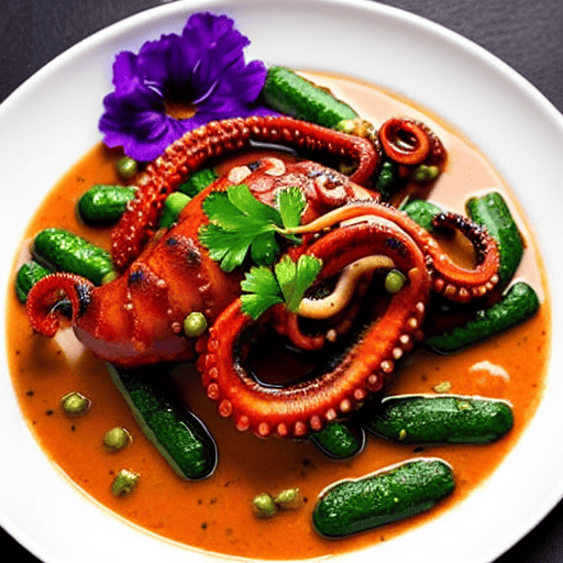 Braised Octopus