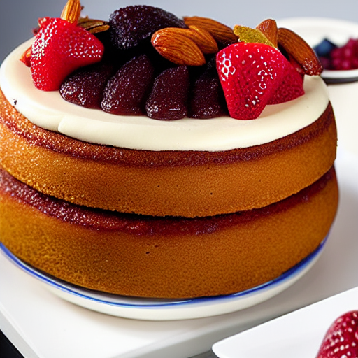 Bolo de Frutas Secas