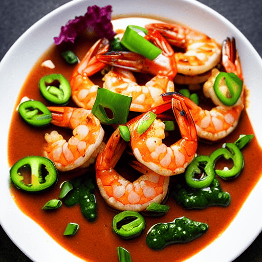 Keto Szechuan Shrimp