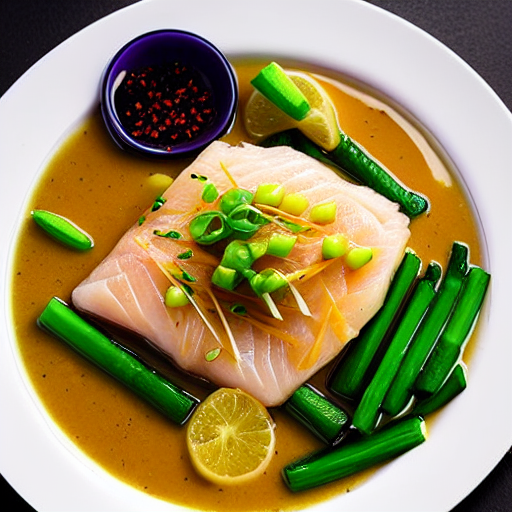 Steamed Fish with Ginger