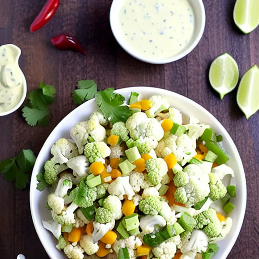 Ranch Cauliflower Salad