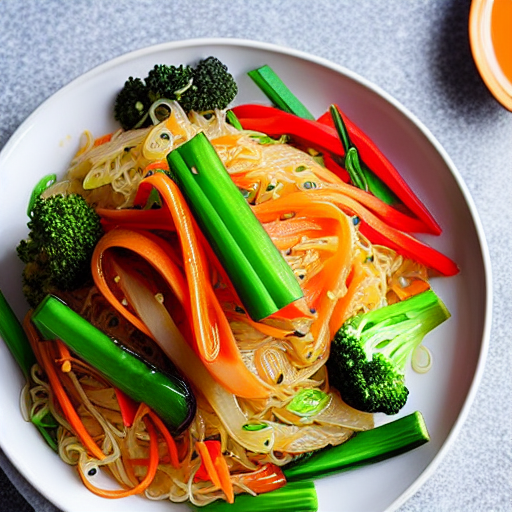 Shirataki Noodles Stir-Fry