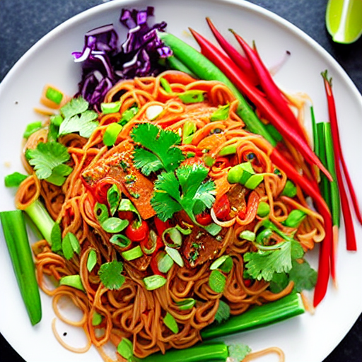Spicy Noodle Salad