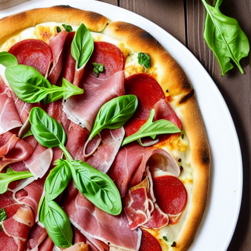 Pizza al Prosciutto