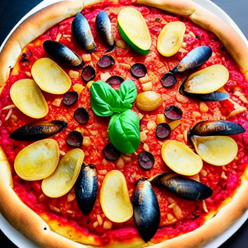 Pizza de Frutos do Mar