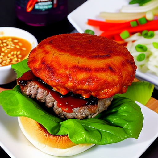 Yakiniku Pork Burger