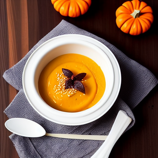Korean Pumpkin Pudding