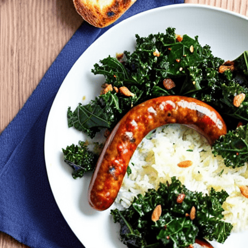 Spicy Sausage and Kale