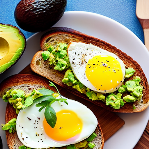 Avocado and Egg Toast