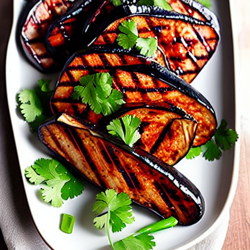Gochujang Grilled Eggplant