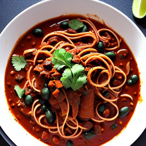 Mole Poblano Pasta