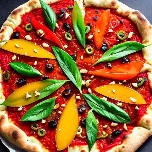 Sweet and Sour Veggie Pizza