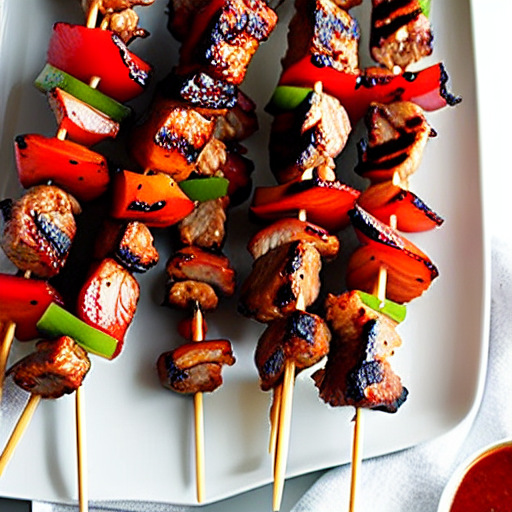 BBQ Pork Skewers