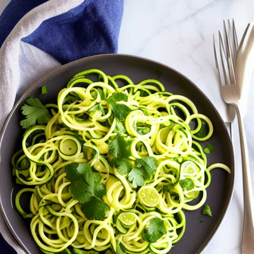 Cilantro Lime Zoodles