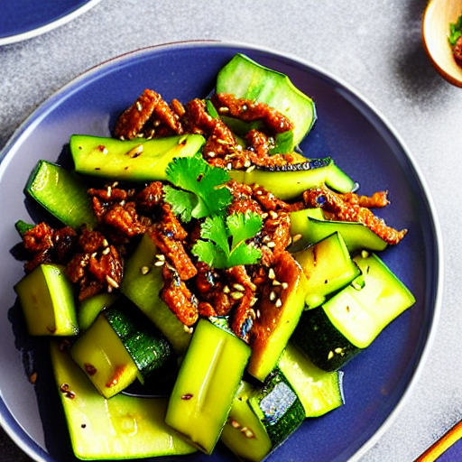 Korean Stir-Fried Zucchini