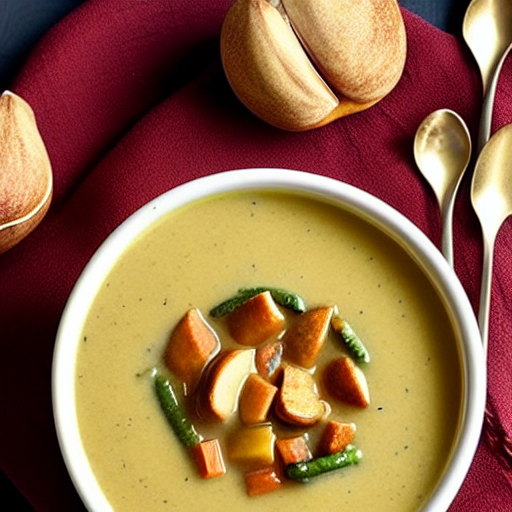 Soupe de châtaignes