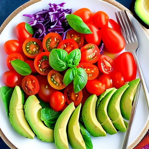 Avocado and Tomato Salad