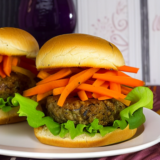 Burger de Carottes Râpées