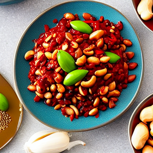 Chili Garlic Peanuts
