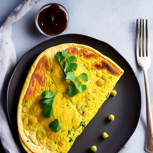 Chickpea Omelette