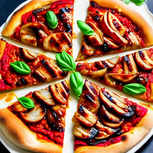 Cantonese BBQ Pork Pizza