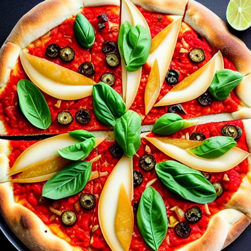 Pickled Ginger Pizza